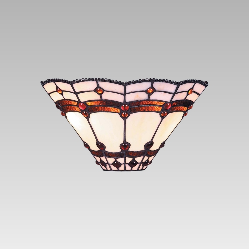 PREZENT TIFFANY 155, nástěnná vitrážová lampa