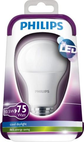 Philips LED 10,5W/75W E27 CDL 230V A60M FR ND