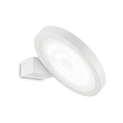 IDEAL LUX FLAP ROUND BIANCO 155395