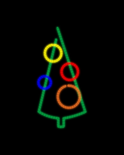 Vánoční světelný motiv Konzolový D423-K