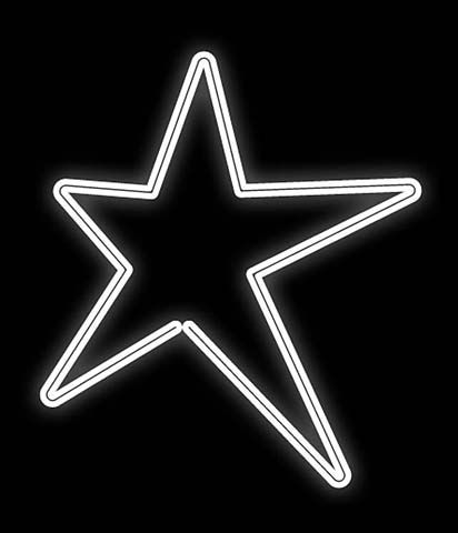 Vánoční světelná hvězda Konzolová D396C-K