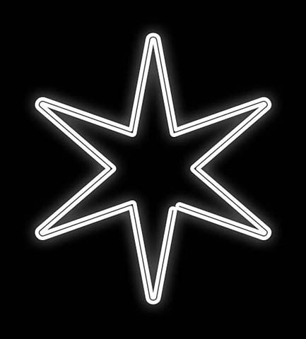 Vánoční světelná hvězda Konzolová D399A-K