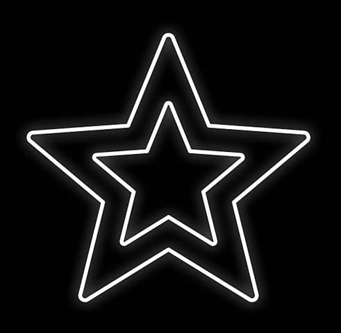 Vánoční světelná hvězda Konzolová D400C-K