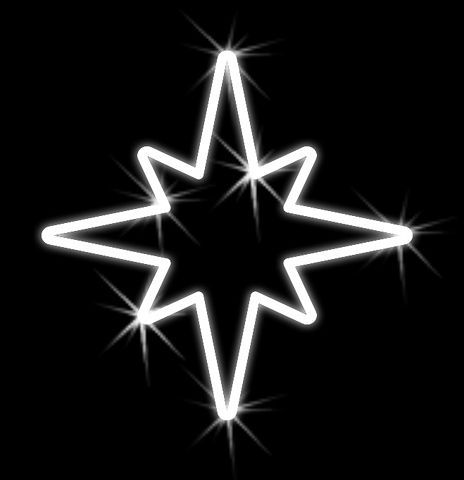Vánoční světelná hvězda OHV07-L