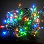 Vánoční světelná LED girlanda 16 m 180 LED multibarevná RA380C
