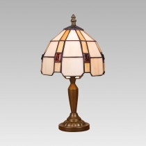 PREZENT TIFFANY 214, stolní vitrážová lampa
