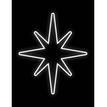 Vánoční světelná hvězda Konzolová D397A-K